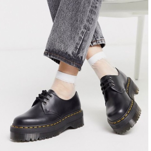 Dr. Martens | Shoes | Dr Martens 462 Quad Smooth Leather Women Size 6 |  Poshmark